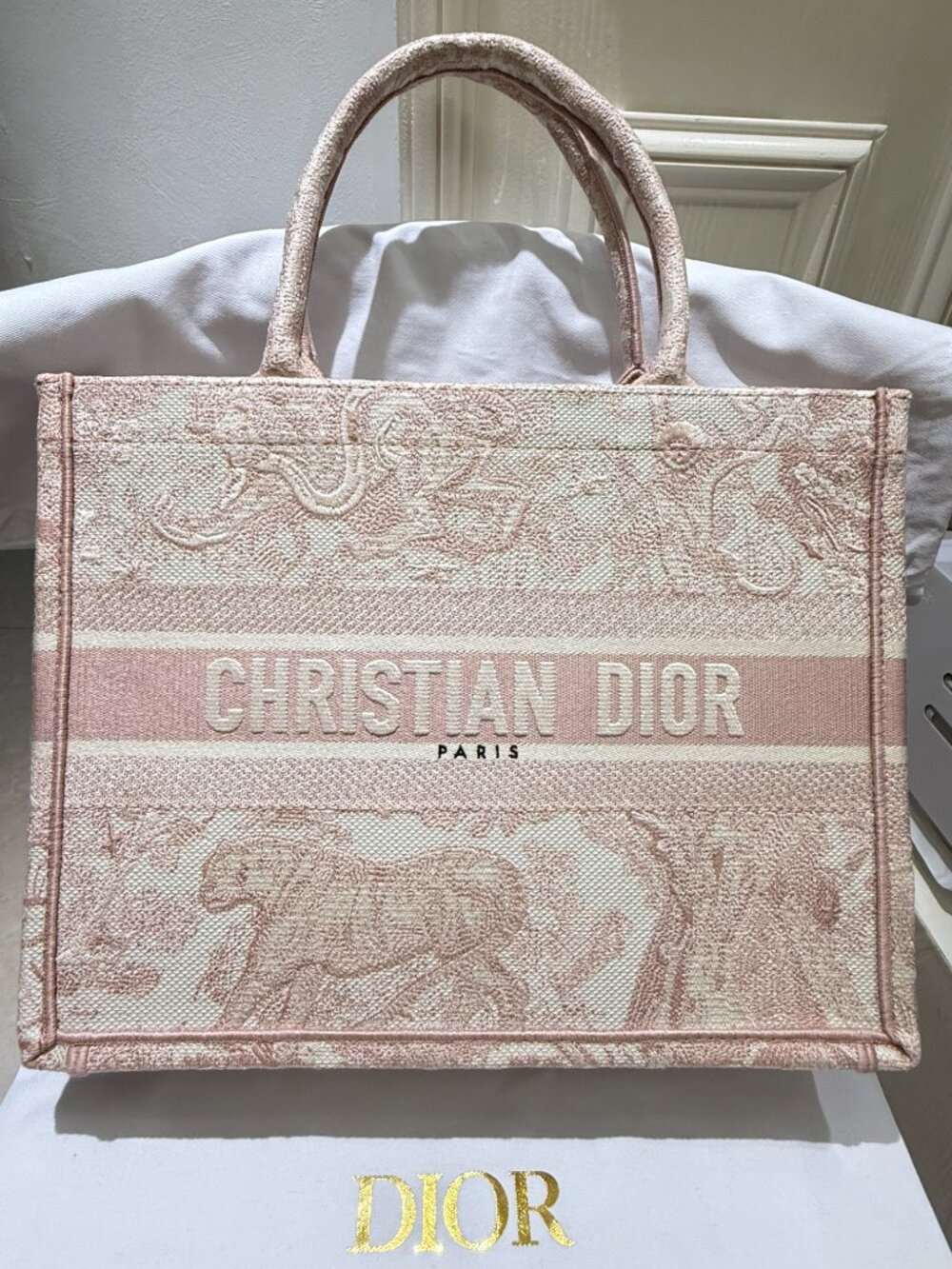 Medium Size Christian Dior Book Tote